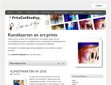 Tablet Screenshot of fritzcatstudios.nl